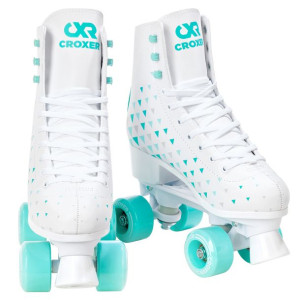 Klasyczne Retro Wrotki Croxer Vesna White/Mint 37