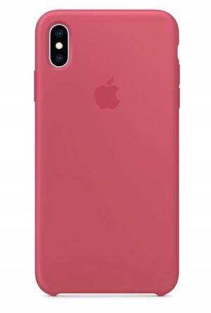 Silikonowe Etui Case APPLE iPhone XS Hibiskus