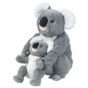 Miś pluszowy koala 2 szt Mama i dziecko IKEA