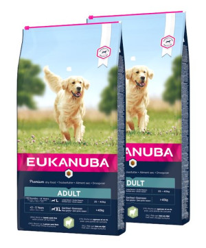 EUKANUBA Adult Large Breed Lamb&Rice  2x12kg
