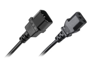 Kabel zasilający przedłużacz do komputera 0,5 m