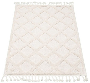 Dywan Boho Berber 01 kremowy