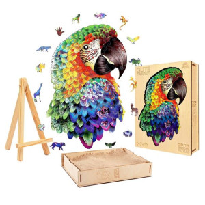 Drewniane Puzzle Dla Dorosłych Artnico Papuga L