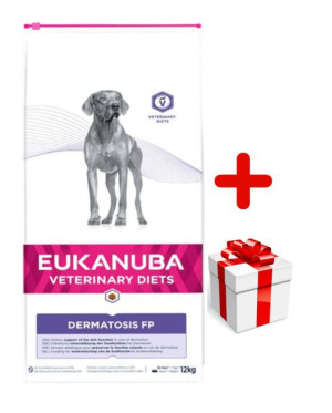 Eukanuba dermatosis FP 12kg + niespodzianka dla psa GRATIS!