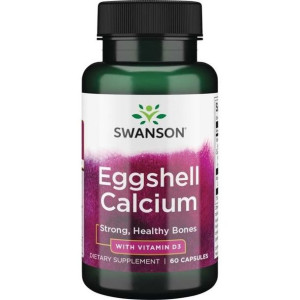 Eggshell Calcium with Vitamin D3 (60 kaps.)
