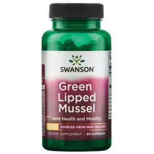 Green Lipped Mussel - Małża zielona - Omułek zielonowargowy 500 mg (60 kaps