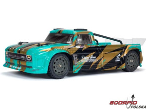 Arrma Infraction Mega 1:8 4WD RTR turkusowy