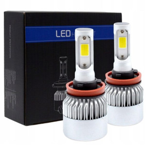 Żarówki H3 72W LED 16000lm - zestaw 2szt.