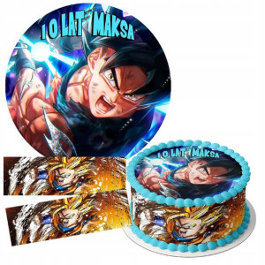 Zestaw Opłatek 22cm + Obwoluty - Dragon Ball + G