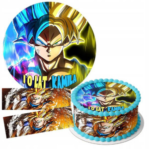 Zestaw Opłatek 22cm + Obwoluty - Dragon Ball + G