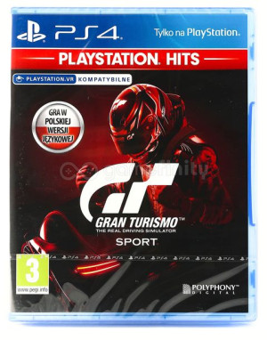 Gran Turismo SPORT PL HITS! (PS4)