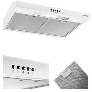 Okap Podszafkowy Pochłaniacz 60cm 135 m3 CONCEPT OPP1260wh