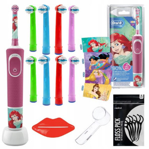 Szczoteczka Oral-b Vitality 100 Księżniczki Princess + 8 color + osłonka