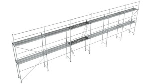 Rusztowanie Rusztowania Elewacyjne Drewno 120m2