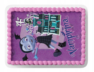 Opłatek Na Tort A4 20x20 Cm - Vampirina Wybór