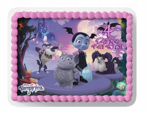 Opłatek Na Tort A4 20x20 Cm - Vampirina Wybór