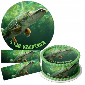Zestaw Opłatek 30cm + Obwoluty - Ryba Wędkarstwo +