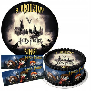 Zestaw Opłatek 30cm + Obwoluty - Harry Potter +g