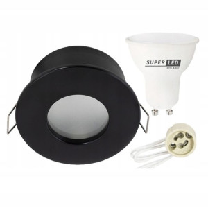 Oprawa hermetyczna IP44 + żarówka LED GU10 3W