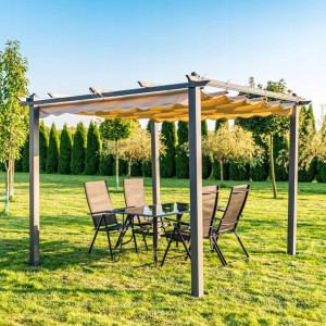 Aluminiowa Pergola 300x300- Mirpol