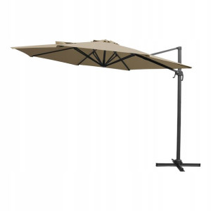 Parasol Ogrodowy Kazuar M Beż 300x250- Mirpol