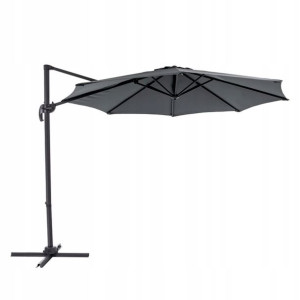 Parasol Ogrodowy Kazuar M Grafit 300x250- Mirpol