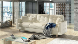 Kanapa Sofa Asgard Kremowa- Eltap