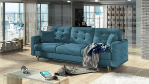 Kanapa Sofa Asgard Miętowa Zielona Velvet- Eltap