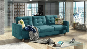 Kanapa Sofa Asgard Miętowa Zielona Velvet- Eltap