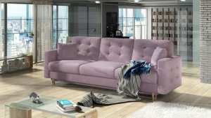 Kanapa Sofa Asgard Róż - Eltap