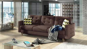 Kanapa Sofa Asgard Brąz - Eltap