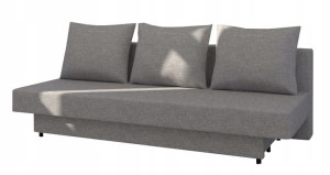 Kanapa Sofa Amaza Rozkładana Jasny Szary- Eltap