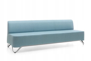 Sofa SoftBox 3B stelaż aluminium polerowane-PROFIM