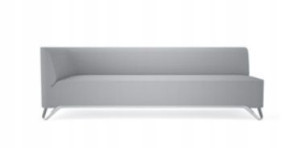Sofa SoftBox 3R stelaż aluminium polerowane-PROFIM