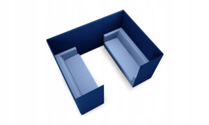 Sofy + ścianki Vancouver Lite VL2HW+VLW2SW -PROFIM
