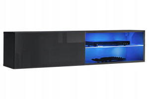 Switch Szafka Rtv 4 Grafit/grafit Połysk- Asm