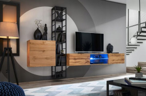 Switch Met6 Meblościanka Dąb Wotan- Asm