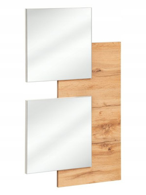 EASY Panel ścienny lustra DĄB WOTAN/BIAŁY- ASM