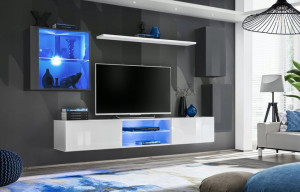 Switch Xxiii Meblościanka Grafit/biały - Asm