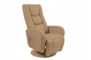 PULSAR 2 recliner z funkcją masażu beżowy