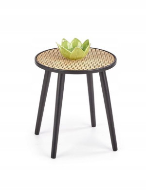 JAKARTA ława czarny / naturalny rattan (1p=1szt)