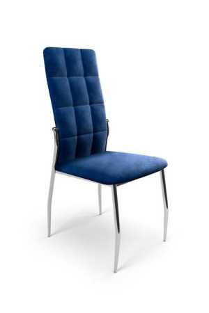 K416 krzesło granatowy velvet (1p=4szt)