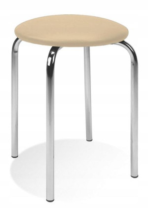 CHICO taboret st.chrom siedz.V18 (1p=4szt)