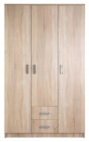 Szafa 3d2s Dąb Sonoma Pa05-dsds 205x122x45 -kfm