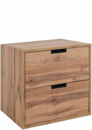 Szafka 2s 50/50 Cube Dąb Wotan- Kfm