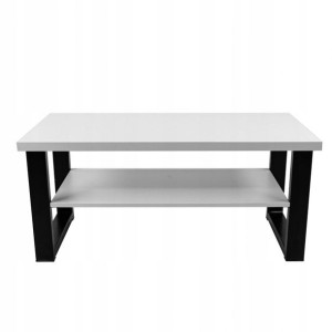 Ława Loft New U 120x60 Cm Biała- Kfm