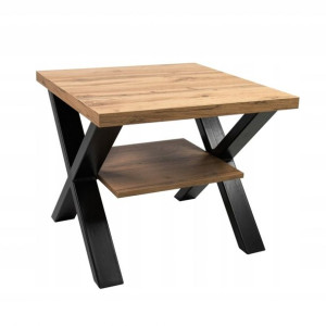 Ława Loft New X 65x65 Cm Dąb Wotan- Kfm