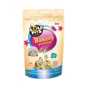 Lolo Pets Ciastka Dla Psa Kostki z Małżą Nowozelandzką 350 g