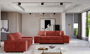 Komplet Mebli Porto P_p13 Bordo -eltap