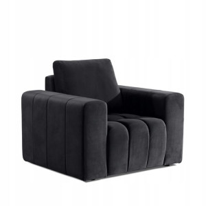 Fotel Lazaro Lazf_07 Czarny Velvet - Eltap